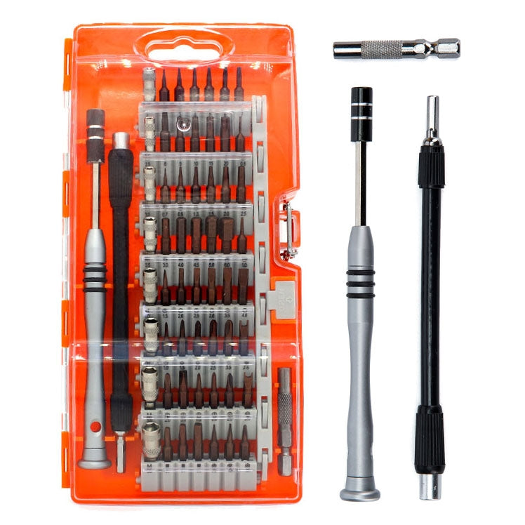 60 in 1 S2 Tool Steel Precision Screwdriver Nutdriver Bit Repair Tools Kit, 60 in 1 (Green), 60 in 1 (Blue), 60 in 1 (Yellow), 60 in 1 (Orange)