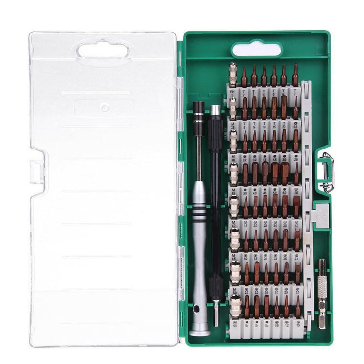 60 in 1 S2 Tool Steel Precision Screwdriver Nutdriver Bit Repair Tools Kit, 60 in 1 (Green), 60 in 1 (Blue), 60 in 1 (Yellow), 60 in 1 (Orange)