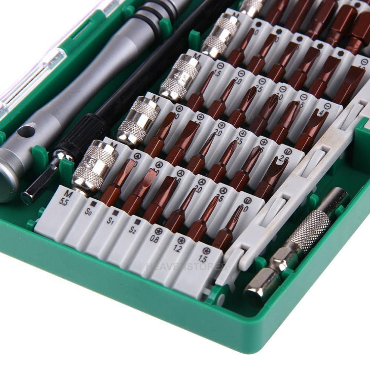 60 in 1 S2 Tool Steel Precision Screwdriver Nutdriver Bit Repair Tools Kit, 60 in 1 (Green), 60 in 1 (Blue), 60 in 1 (Yellow), 60 in 1 (Orange)