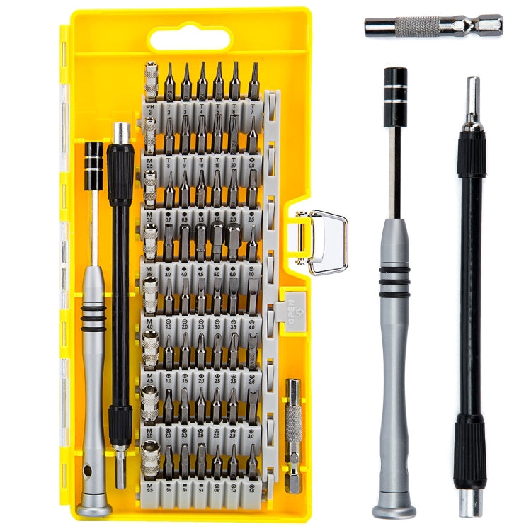 60 in 1 S2 Tool Steel Precision Screwdriver Nutdriver Bit Repair Tools Kit, 60 in 1 (Green), 60 in 1 (Blue), 60 in 1 (Yellow), 60 in 1 (Orange)