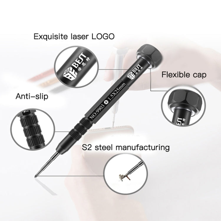 BEST BST-9903 4 in 1 Mobile Phone Screwdriver For Apple Mobile Phone Dismantling Screwdriver, BST-9903