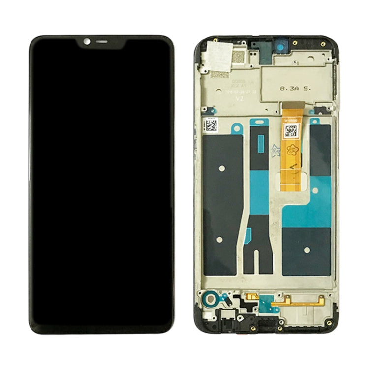 LCD Screen and Digitizer Full Assembly with Frame for OPPO A5 / A3s (High Version), For OPPO A5 ((High Version) )