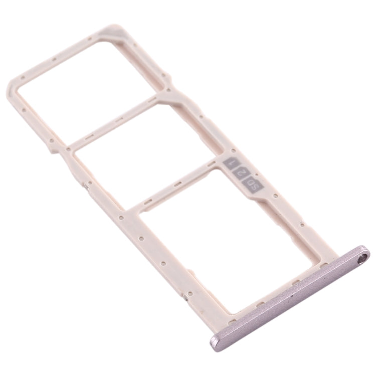 SIM Card Tray + SIM Card Tray + Micro SD Card Tray for Asus Zenfone Max M2 ZB633KL, For Asus ZB633KL