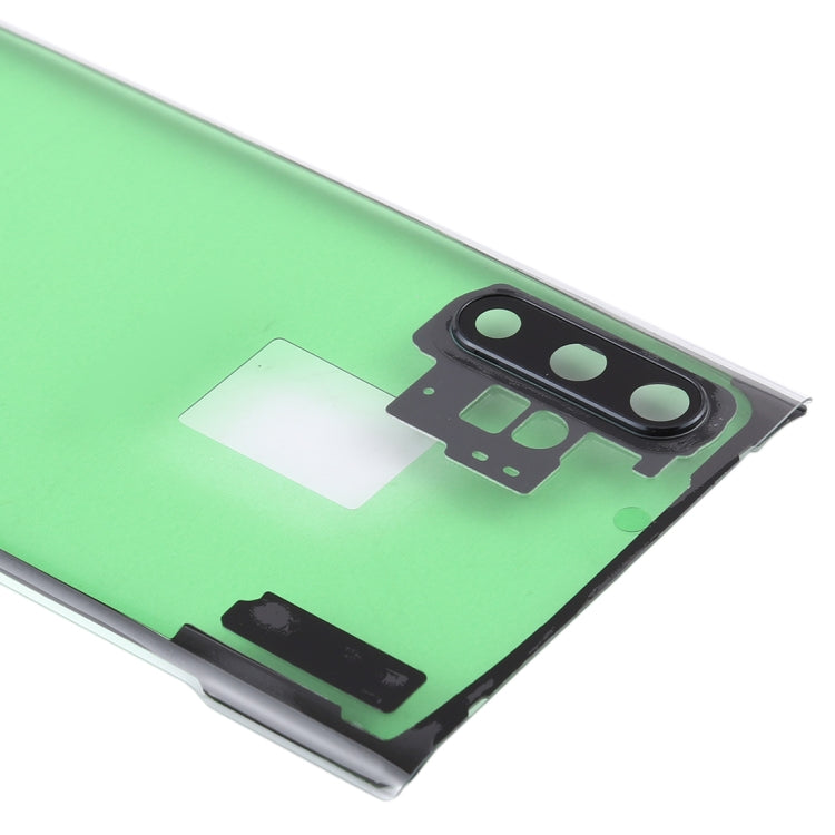 For Samsung Galaxy Note 10+ N975 N9750 Transparent Battery Back Cover with Camera Lens Cover , For Galaxy Note 10+