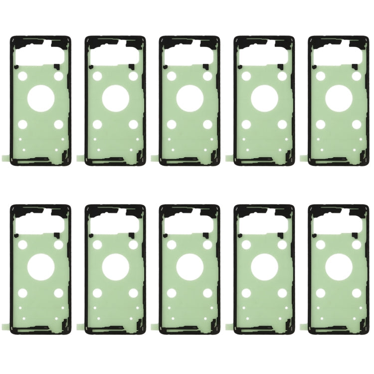 For Galaxy S10 10pcs Back Housing Cover Adhesive, Galaxy S10