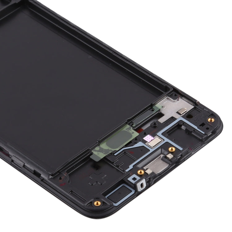 For Samsung Galaxy A30s  Front Housing LCD Frame Bezel Plate, For Galaxy A30s