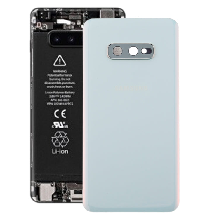 For Galaxy S10e Battery Back Cover with Camera Lens , For Samsung Galaxy S10e（Lens）, For Samsung Galaxy S10e(with Lens), For Galaxy S10e（with Lens）, For Galaxy S10e（with Lens）(Yellow)