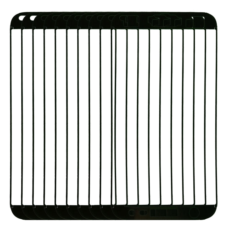 10pcs Front Housing Adhesive for Galaxy J3 (2017), J3 Pro (2017), J330F/DS, J330G/DS, For Samsung Galaxy J3 (2017)