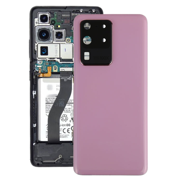For Samsung Galaxy S20 Ultra Battery Back Cover with Camera Lens Cover , For Samsung Galaxy S20 Ultra(with Camera Cover)