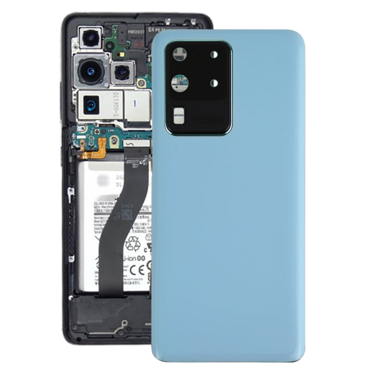 For Samsung Galaxy S20 Ultra Battery Back Cover with Camera Lens Cover , For Samsung Galaxy S20 Ultra(with Camera Cover)