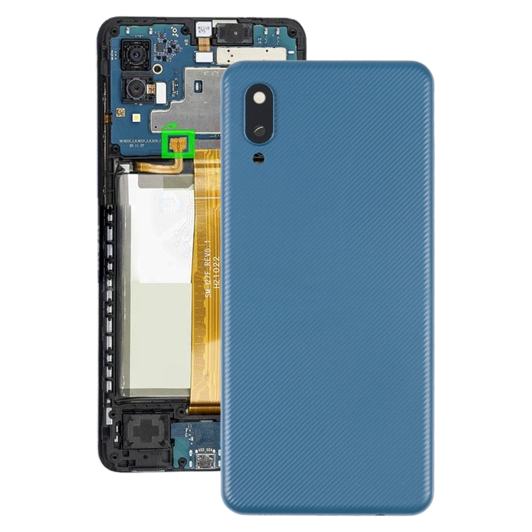 For Samsung Galaxy A02 Battery Back Cover with Camera Lens Cover , For Samsung Galaxy A02, For Samsung Galaxy A02(With Camera Lens)