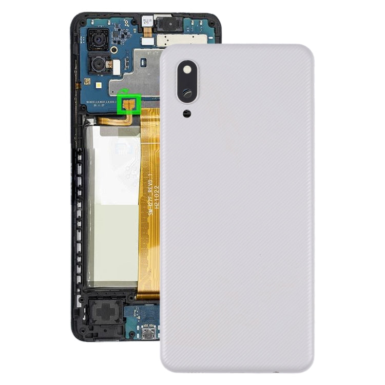 For Samsung Galaxy A02 Battery Back Cover with Camera Lens Cover , For Samsung Galaxy A02, For Samsung Galaxy A02(With Camera Lens)