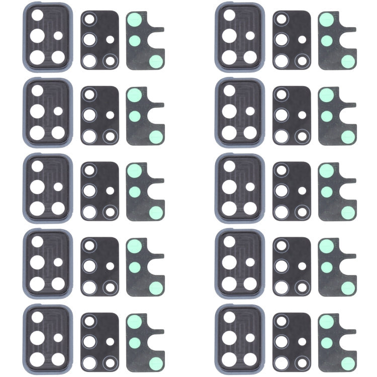 For Samsung Galaxy A71 5G SM-A716 10pcs Camera Lens Cover, For Samsung Galaxy A71 5G