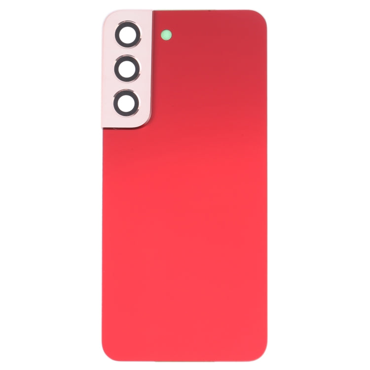 For Samsung Galaxy S22 5G SM-S901B Battery Back Cover with Camera Lens Cover , For Samsung Galaxy S22 5G