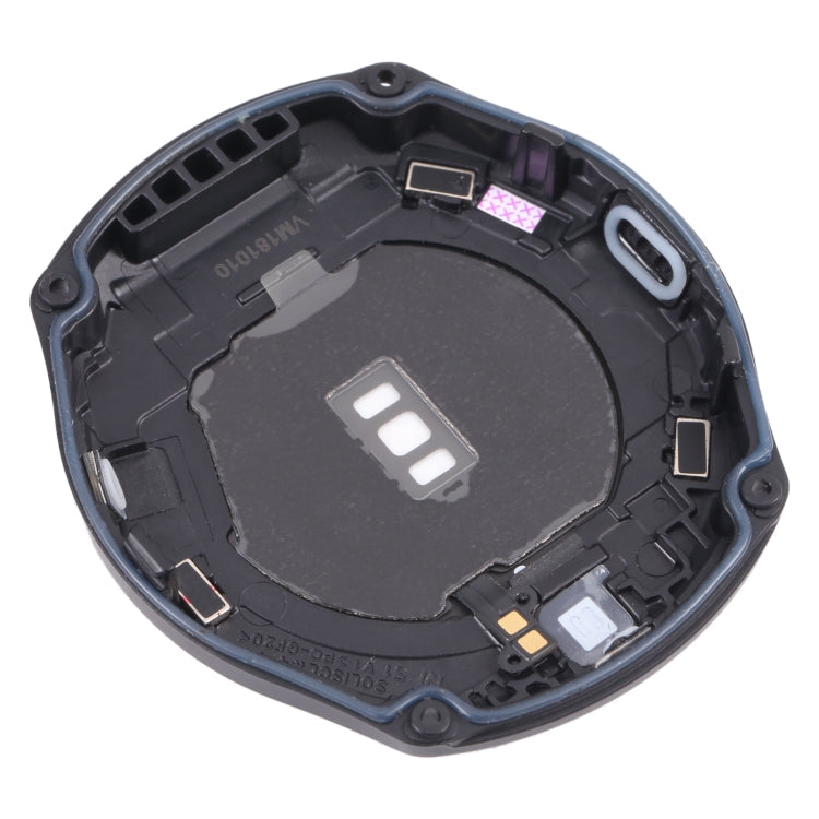 Rear Housing Cover with Glass Lens For Samsung Gear S3 Frontier SM-R760, SM-R760 (Black)