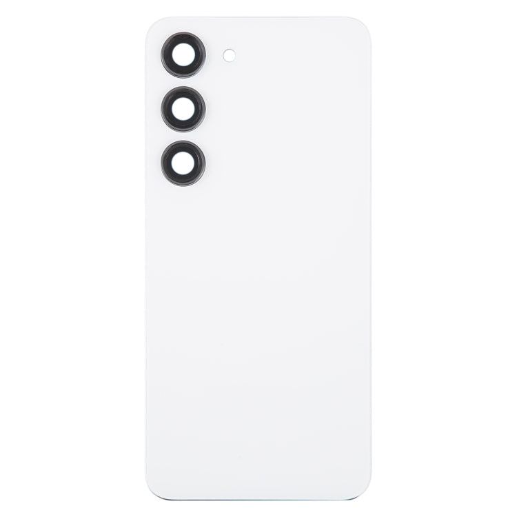 For Samsung Galaxy S23 SM-S911B OEM Glass Battery Back Cover with Camera Lens Cover, For Samsung Galaxy S23 (with Camera Cover)