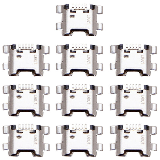 10 PCS Charging Port Connector for Huawei P Smart (2018), For Huawei P Smart (2018)