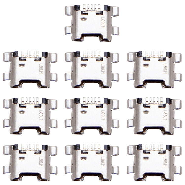 10 PCS Charging Port Connector for Huawei Y6 Pro (2019), For Huawei Y6 Pro (2019)
