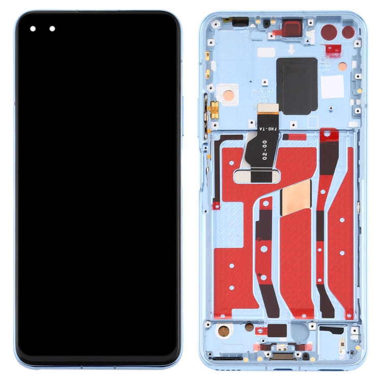 LCD Screen and Digitizer Full Assembly with Frame for Huawei Nova 6 5G, For Huawei Nova 6 5G, For Huawei Nova 6 5G (Dark Blue), For Huawei Nova 6 5G(Purple)