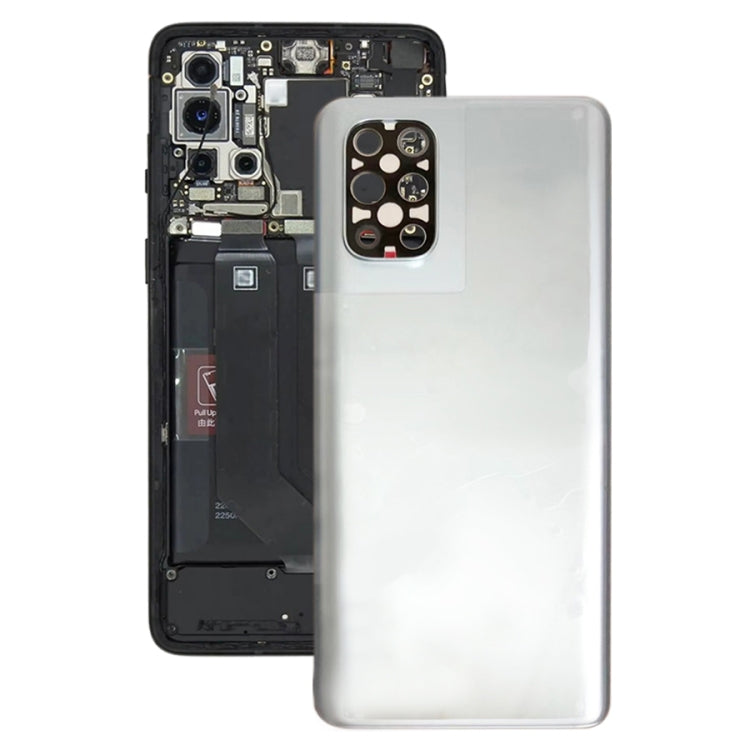 For OnePlus 8T+ 5G Battery Back Cover with Camera Lens Cover, For OnePlus 8T+ 5G