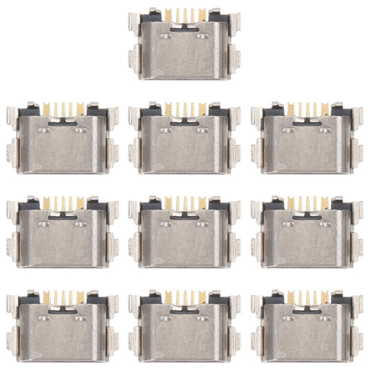 10 PCS Charging Port Connector for Xiaomi Mi Play, For Xiaomi Mi Play