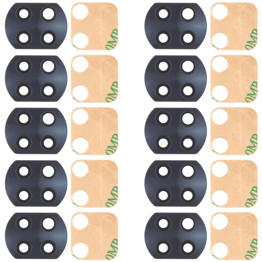 10 PCS Back Camera Lens for Xiaomi Mi 10T Lite 5G M2007J17G, For Xiaomi Mi 10T Lite 5G