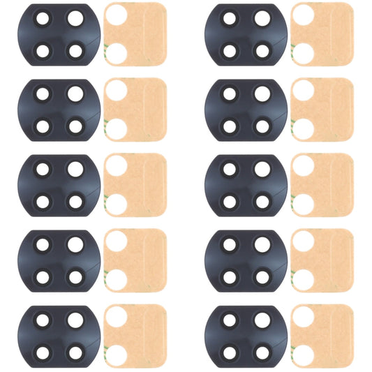 10 PCS Back Camera Lens for Xiaomi Redmi Note 9T 5G M2007J22G, For Xiaomi Redmi Note 9T 5G