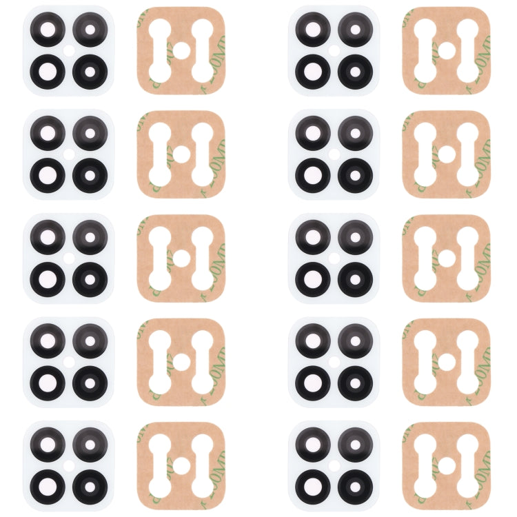For Huawei Nova 8 SE  10pcs Back Camera Lens , For Huawei Nova 8 SE