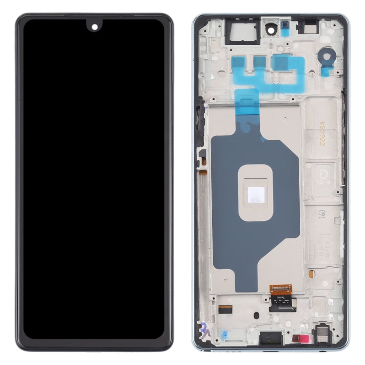 LCD Screen and Digitizer Full Assembly with Frame for LG Stylo 6 / K71 LMQ730TM LM-Q730TM LMQ730HA LM-Q730HA