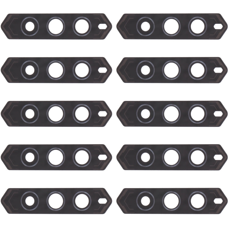 10 PCS Back Camera Lens for Xiaomi Black Shark 4 Pro / Black Shark 4 SHARK PRS-H0, For Xiaomi Black Shark 4 Pro / Black Shark 4