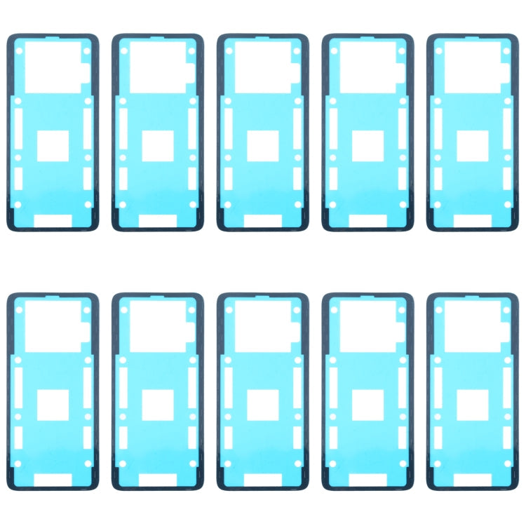 10 PCS Back Housing Cover Adhesive for Xiaomi Redmi Note 9S / Redmi Note 9 Pro(india) / Redmi Note 9 Pro Max, For Xiaomi Redmi Note 9S