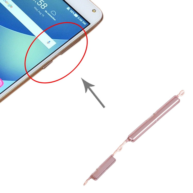 Power Button and Volume Control Button for Asus ZenFone 4 Max ZC520KL, For Asus ZenFone 4 Max ZC520KL(Pink), For Asus ZenFone 4 Max ZC520KL (Blue)