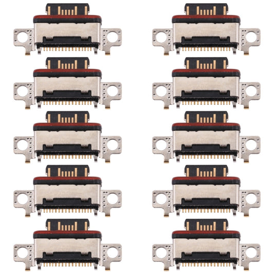 10 PCS Charging Port Connector for Xiaomi  Mi 11 Ultra  M2102K1G, M2102K1C, For Xiaomi Mi 11 Ultra