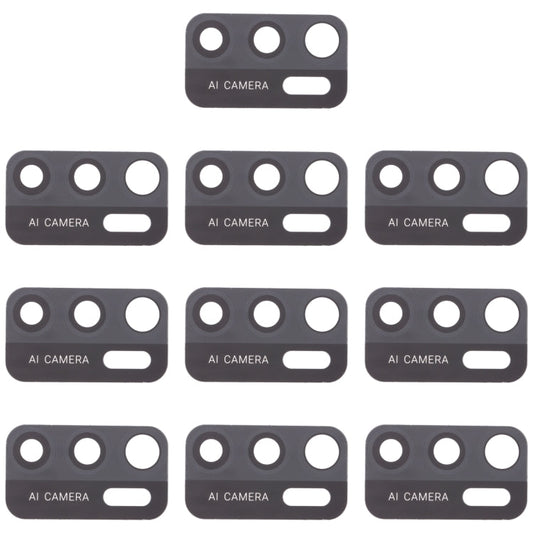 10 PCS Back Camera Lens for ZTE Blade A7s 2020, For ZTE Blade A7s 2020
