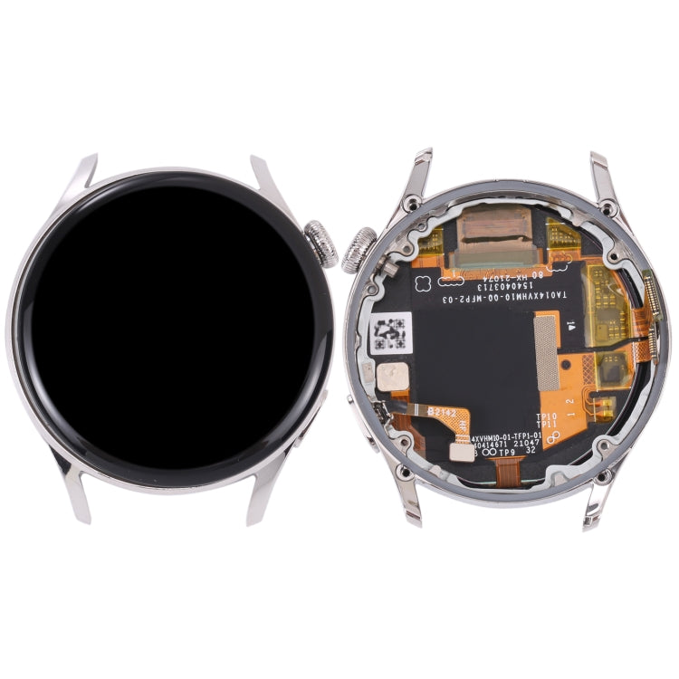 Original LCD Screen and Digitizer Full Assembly With Frame for Huawei Watch 3, For Huawei Watch 3(Black), For Huawei Watch 3(Silver)