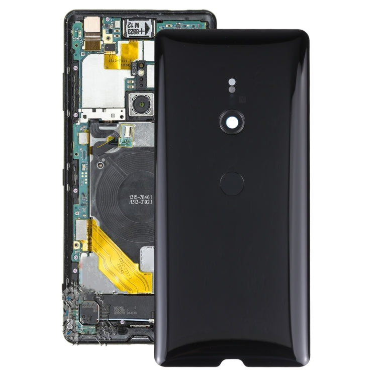 Original Battery Back Cover with Fingerprint for Sony Xperia XZ3, For Sony XPeria XZ3, For Sony Xperia XZ3(Original)