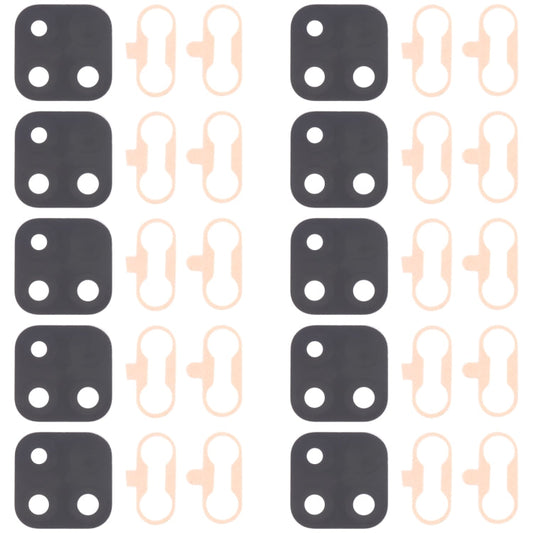 10 PCS Back Camera Lens For Xiaomi Redmi 10C/Redmi 10 India/Redmi 10 Power/Poco C40, For Xiaomi Redmi 10C/Redmi 10 India/Redmi 10 Power/Poco C40