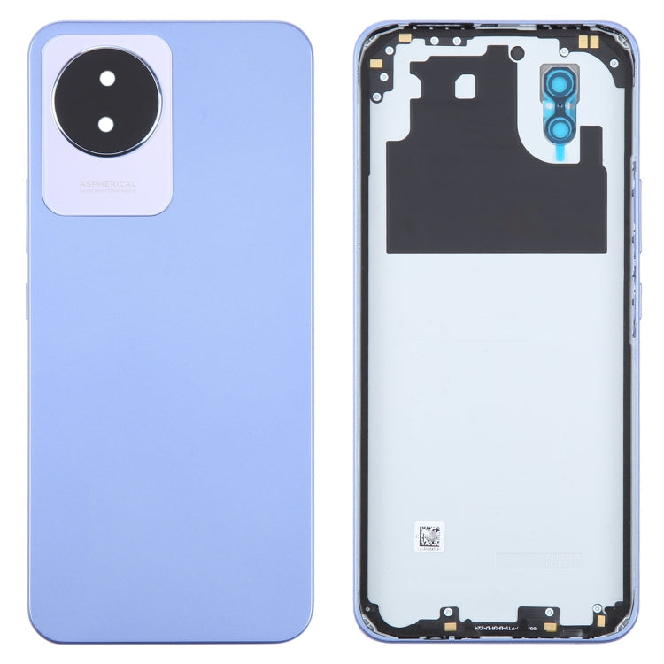 For vivo Y02 Original Battery Back Cover with Camera Lens Cover, For vivo Y02(Original)