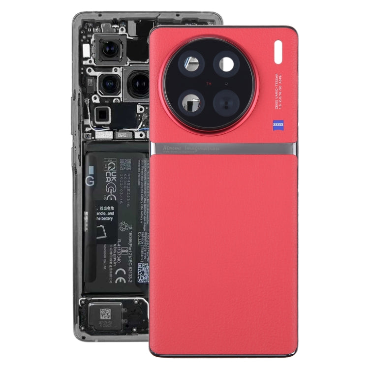 For vivo X90 Pro Original Battery Back Cover with Camera Lens Cover, For vivo X90 Pro