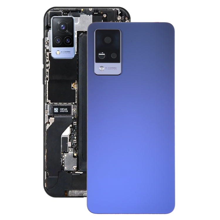 For vivo V21 Original Battery Back Cover with Camera Lens Cover, For vivo V21(Original)