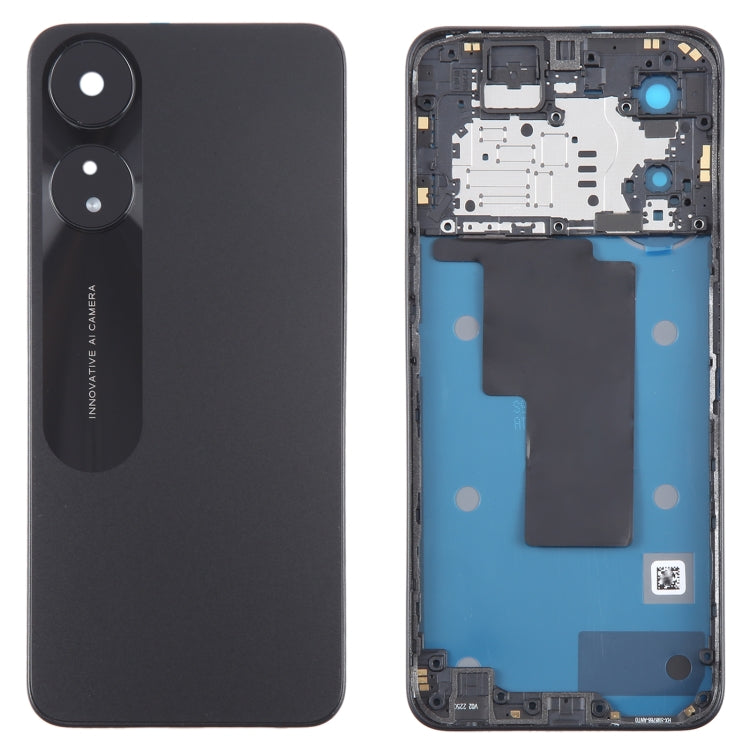For OPPO A78 Original Battery Back Cover with Middle Frame, For OPPO A78 5G, For OPPO A78