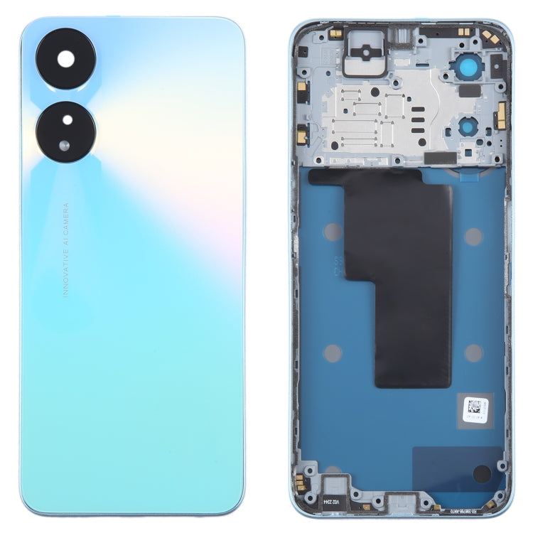 For OPPO A78 Original Battery Back Cover with Middle Frame, For OPPO A78 5G, For OPPO A78