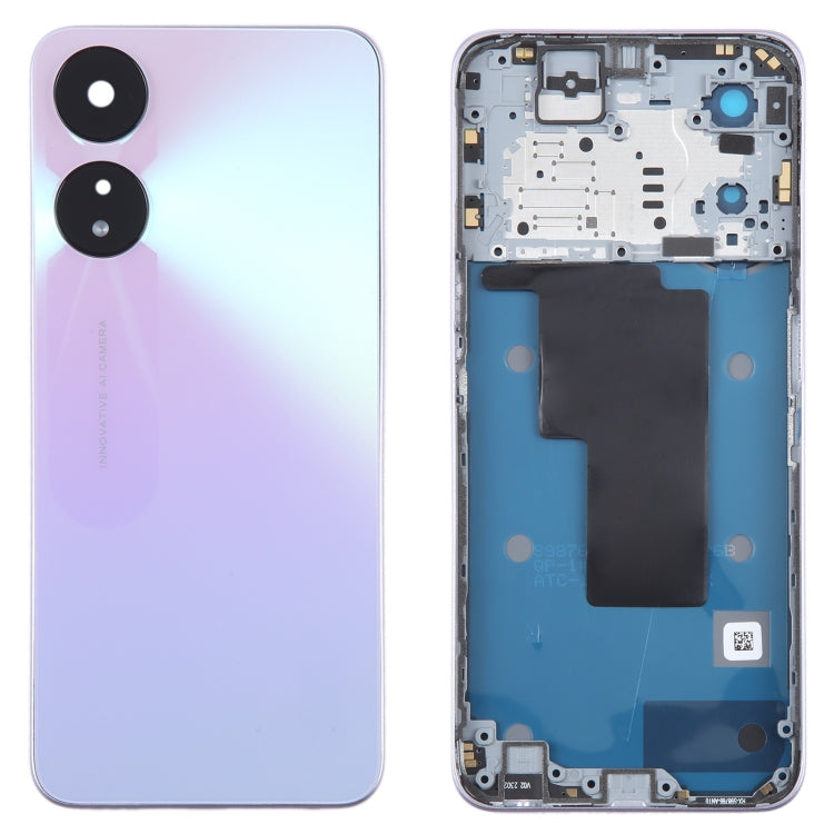 For OPPO A78 Original Battery Back Cover with Middle Frame, For OPPO A78 5G, For OPPO A78