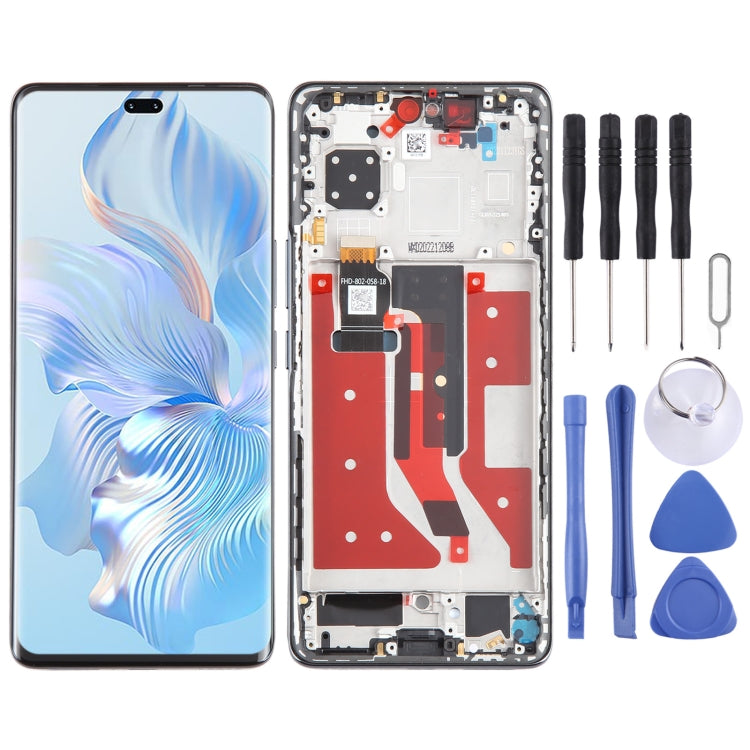For Honor 80 Pro Original LCD Screen Digitizer Full Assembly with Frame, For Honor 80 Pro(Original), For Honor 80 Pro