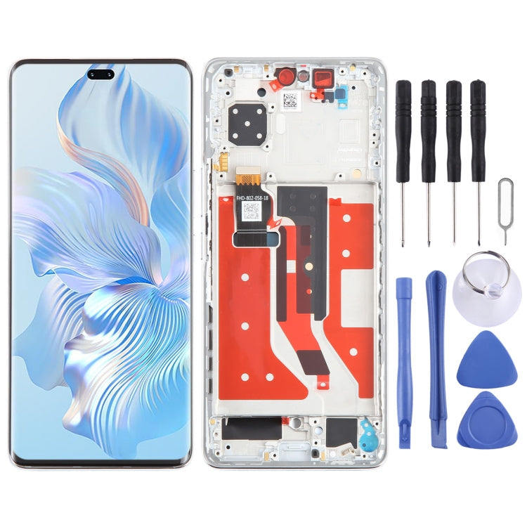 For Honor 80 Pro Original LCD Screen Digitizer Full Assembly with Frame, For Honor 80 Pro(Original), For Honor 80 Pro