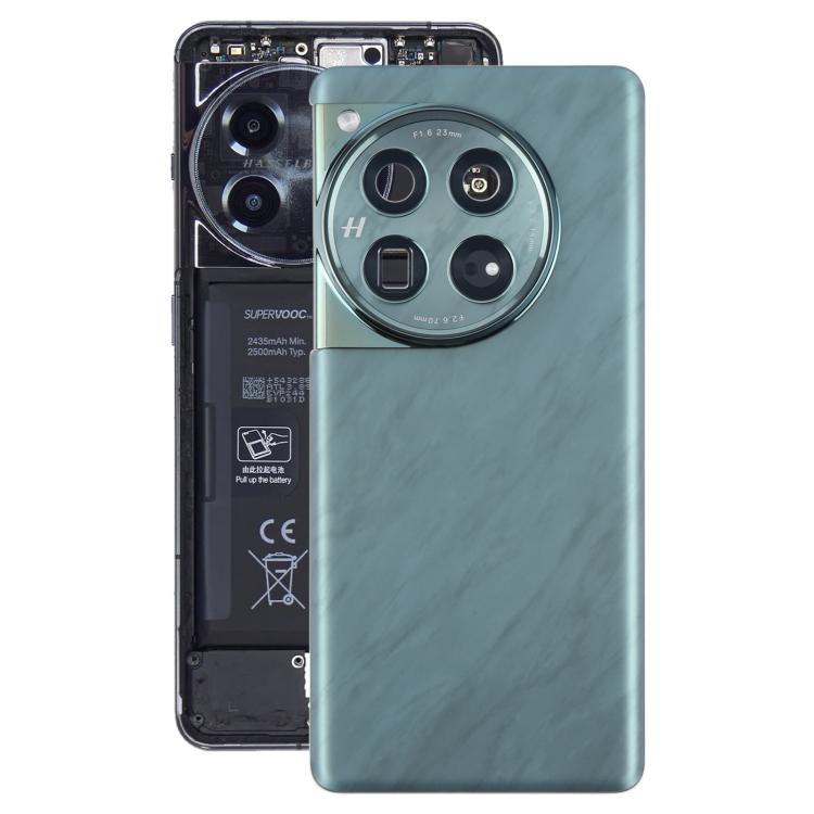 For OnePlus 12 PJD110 CPH2573 CPH2581 Original Glass Battery Back Cover with Camera Lens, For OnePlus 12(Original with Camera Lens)