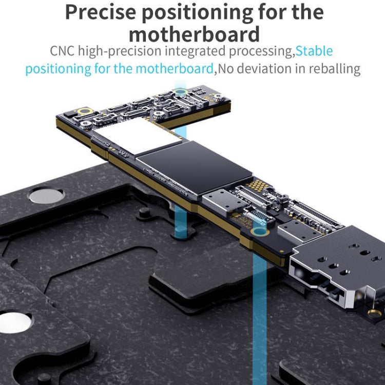 Qianli 4 in 1 Middle Frame Reballing Platform For iPhone 12 / 12 Pro / 12 Mini / 12 Pro Max, For iPhone 12 / 12 Pro / 12 Mini / 12 Pro Max