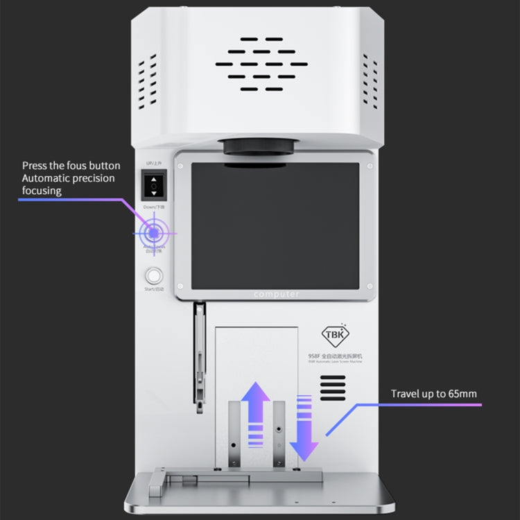 TBK 958F 20W 1064nm Automatic Separate Laser Separator, US Plug, TBK 958F(US Plug), TBK 958F(UK Plug), TBK 958F(AU Plug), TBK 958F(EU Plug)