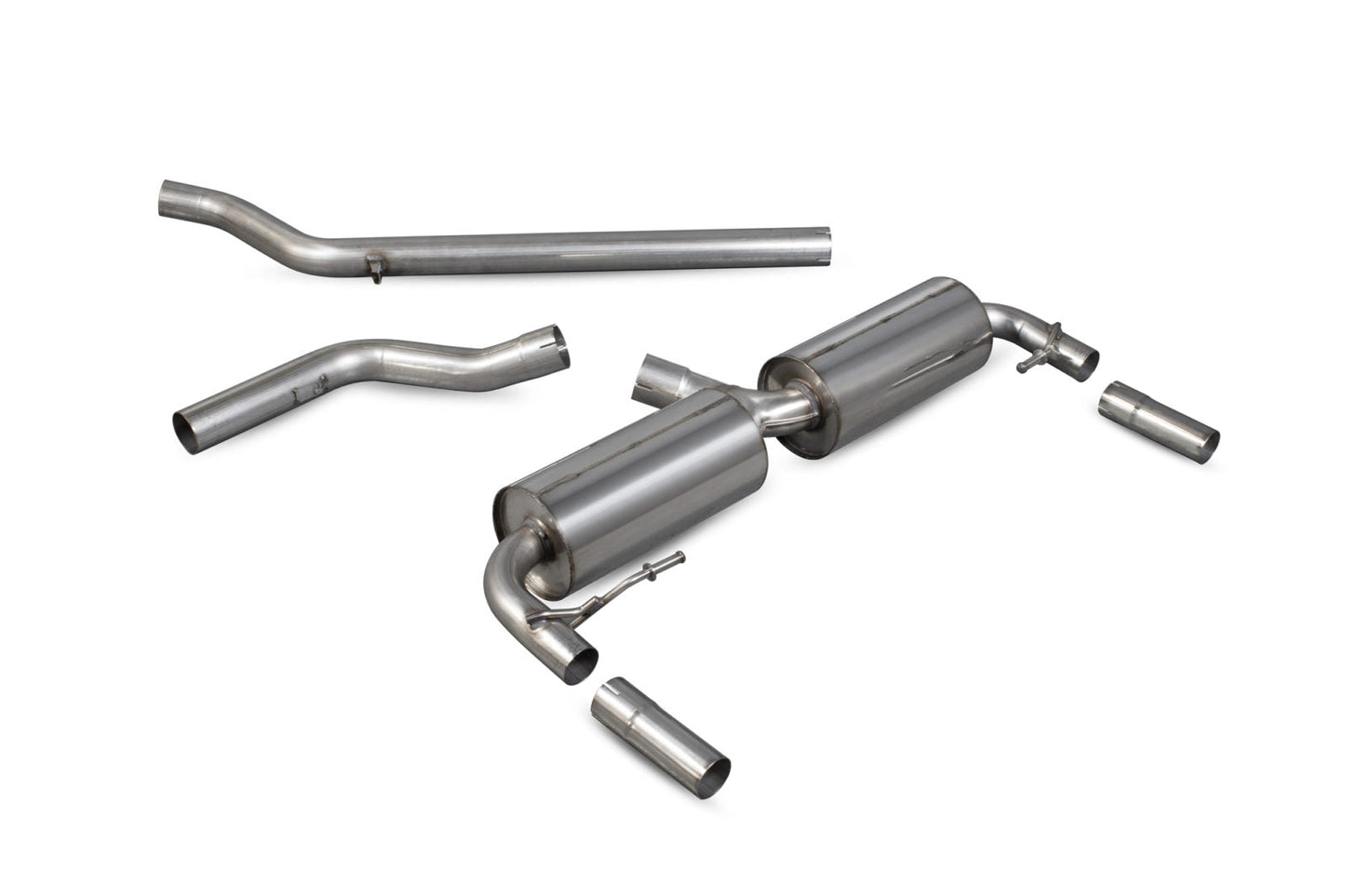 Scorpion Renault Clio MK3 RS 200 (2009-12) Cat-Back Exhaust - Uses OE Tailpipes