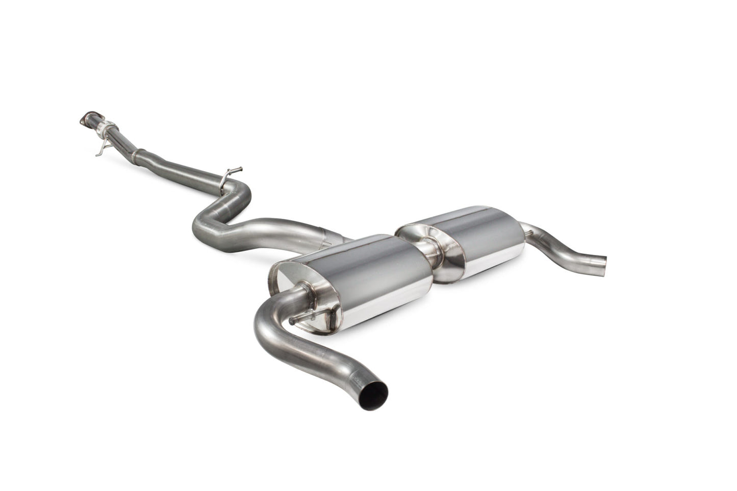 Scorpion Renault Clio MK4 RS 200 EDC / 220 Trophy (2015-18) Non-Resonated Cat-Back System